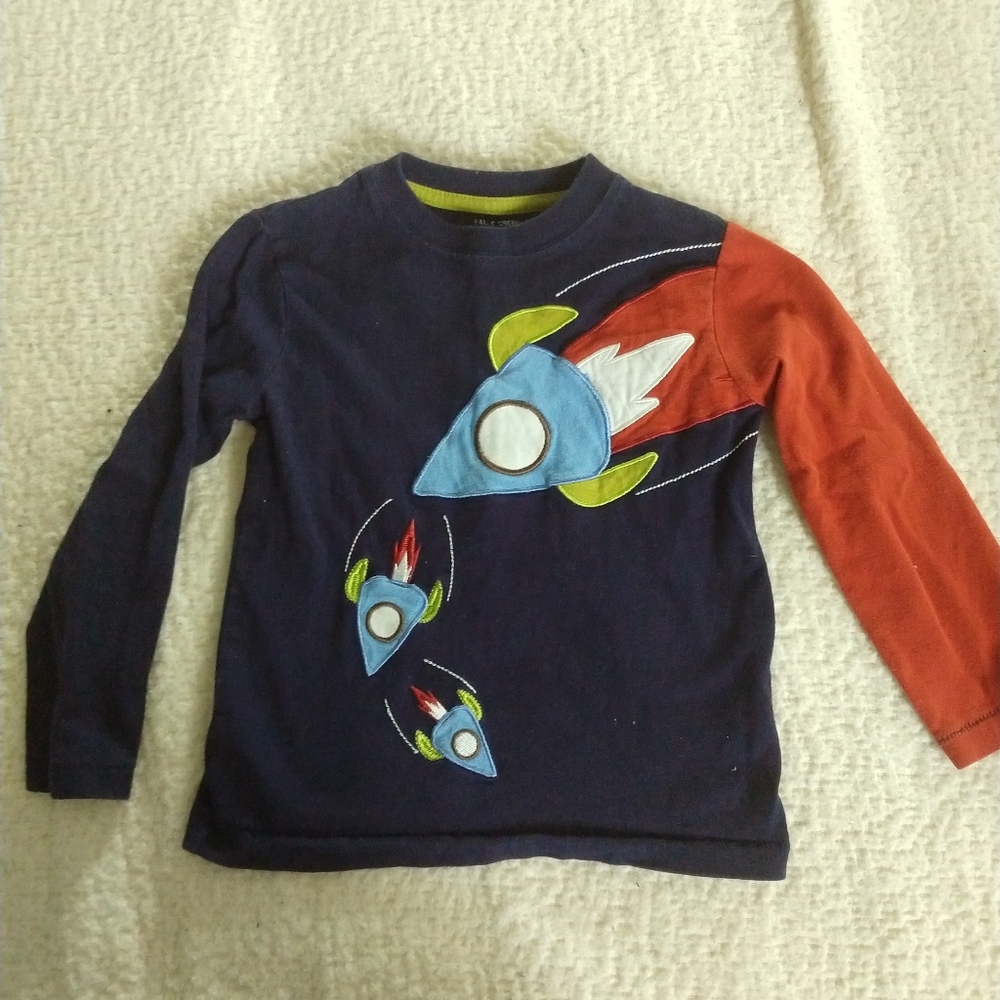 Palls Creek kids 3t rocket shirt